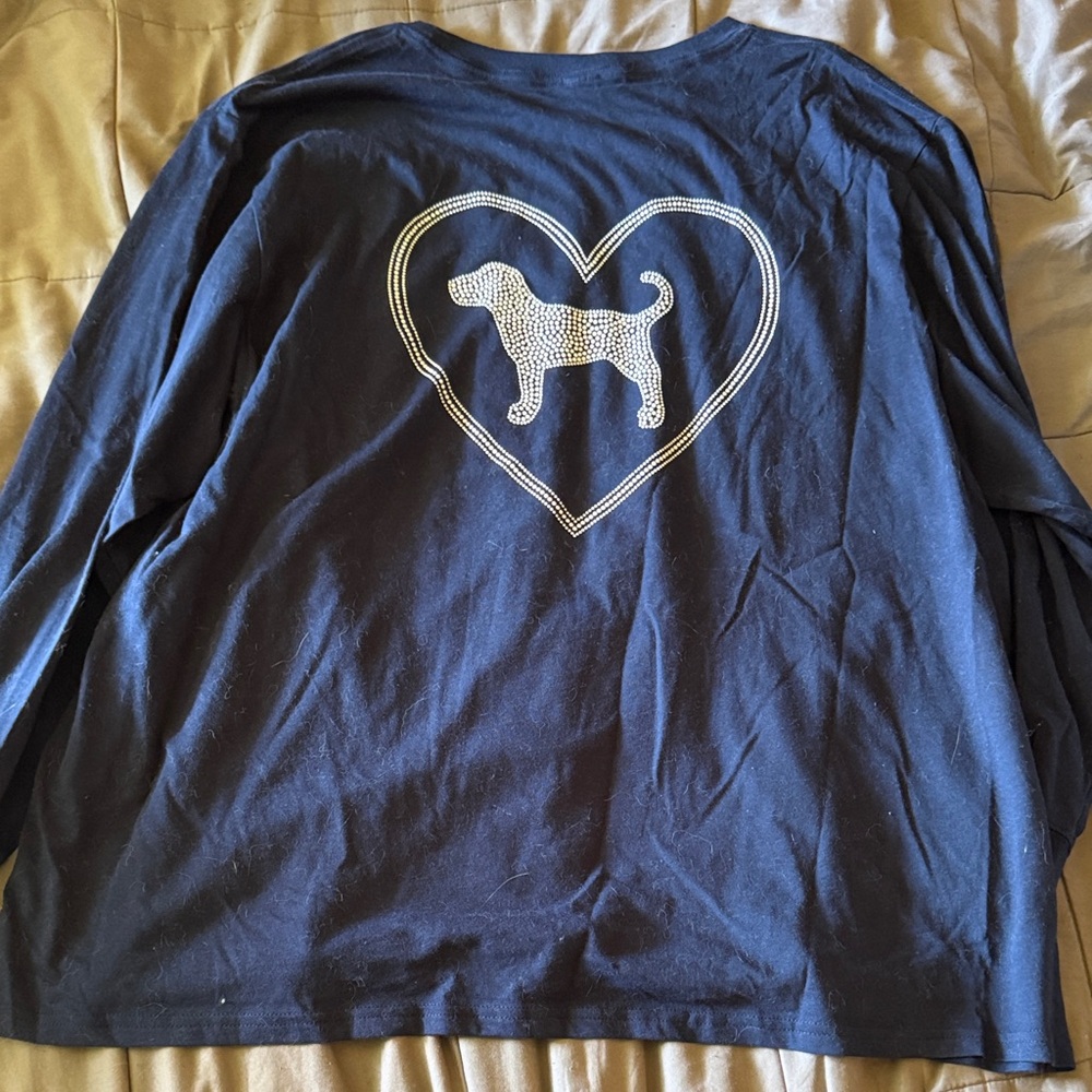 Navy Long Sleeve Tee - Picture 5 of 5